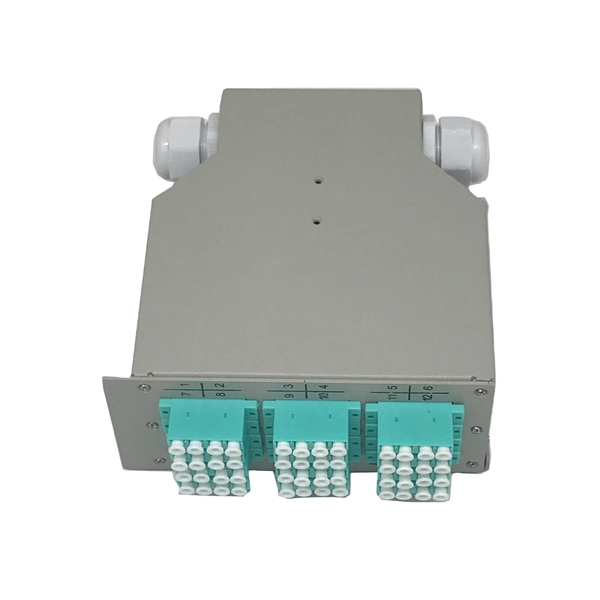 How many parts does a fiber optic splice closure have 