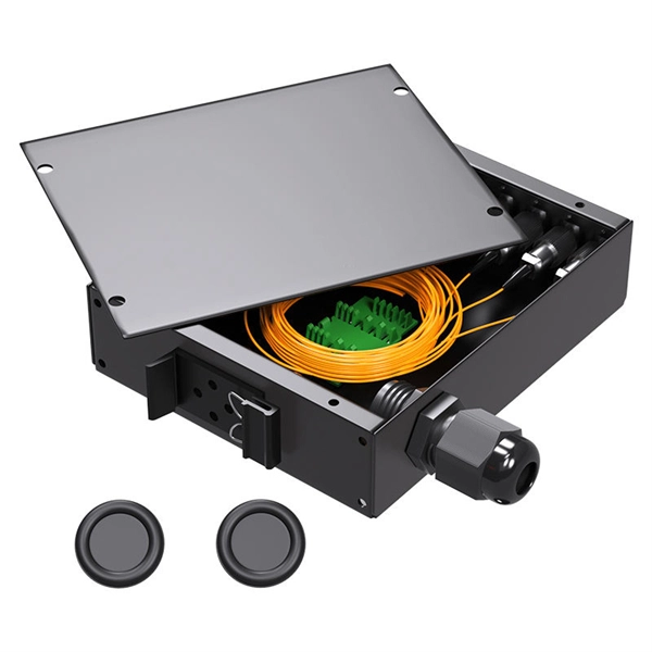 Hollowed-out iron cover distribution box