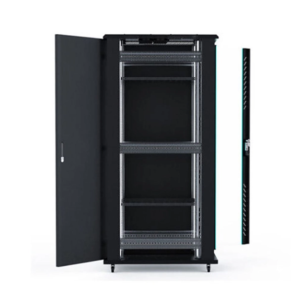 What are the shapes and specifications of network server racks 