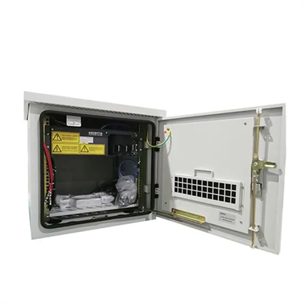 What are the materials used for open-air cable trays 