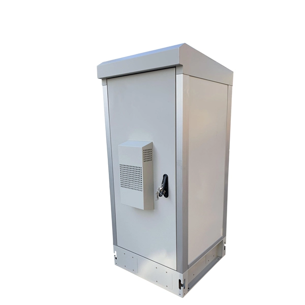 What equipment is at the front end of the optical distribution box 