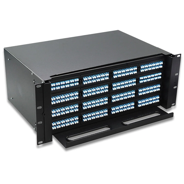 Which type of cable tray is used in the factory 
