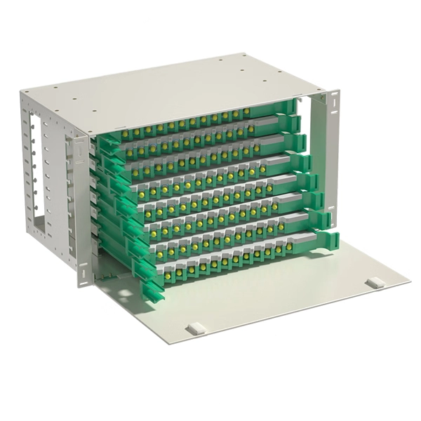 Overseas warehouse transparent optical cable 8 cores